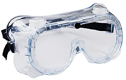 Greenstar OZAKI - Lunettes De Protection Anti Poussière Et Anti Buée - Sangle Ajustable - Aérateur Anti Poussière - Norme EN166 3 B - Débroussailleuse & Bricolage