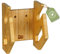 CRID Skateboard Wandhalterung aus Bambus - Universal Halterung für Skateboard, Longboard, Snowboard, Wakeboard, Balance-Board, Wakeskate - Inklusive Montagekit (Horizontal)