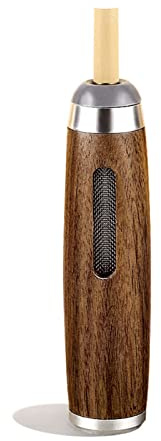 Porte-cigarette Noyer Anti-Cendres Ensemble Portable Réutilisable Noyer