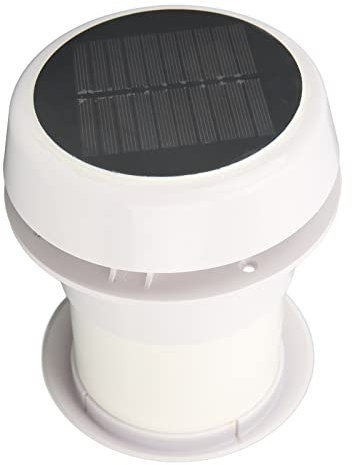 Aramox Ventilatore da Tetto Solare 12V, Silenzioso, per Caravan, Navi e Yacht
