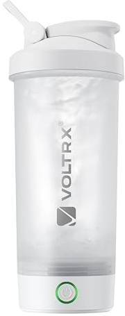VOLTRX Protein Shaker Bottle, Titanus USB C Rechargeable Electric Protein Shake Mixer, Shaker Cups for Protein Shakes and Meal Replacement Shakes, BPA Free, 24oz