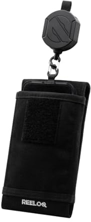 REELOQ PRO Smartphone Sicherung, inkl. Rucksack-Handytasche und Aufroll-Sicherungsseil fürs Handy (360° Version)