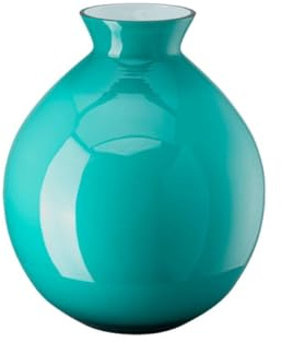 Silvana,Aqua - Glass,Vase 33 cm