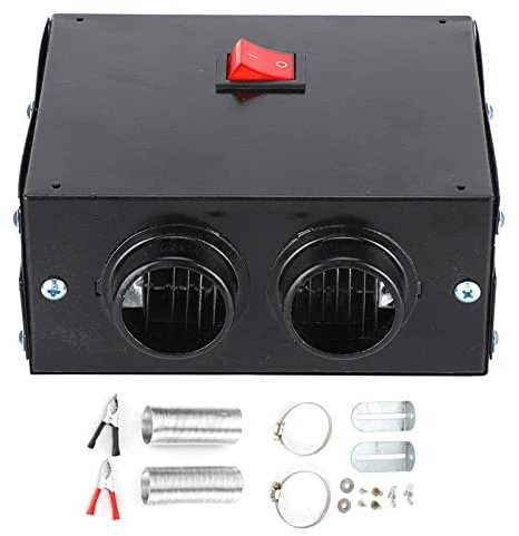 Auto-Heizung, Wärmer, Defroster, Tragbar, Demister, Stummschaltung, Schnelles Aufheizen, 600 W, für die PKW-LKW-Heizung (24V)