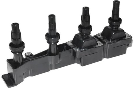 DZSQOSJB Zündspule Zündspule 4-polig 245095 597099 597080 9636337880 DQZ9402 Für Peugeot 1007 206 207 307 Für Partner Zündanlage