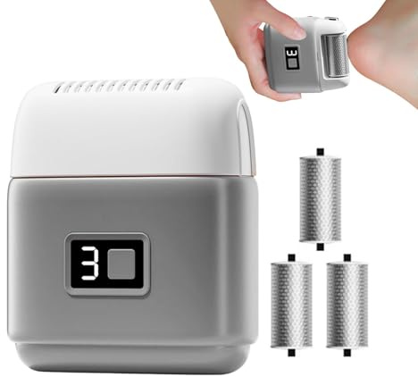 eléctrica para pies, removedor eléctrico de callos para pies, kit de cuidado de pies recargable e impermeable, máquina removedora de callos de pies, removedor eléctrico de callos de pies,