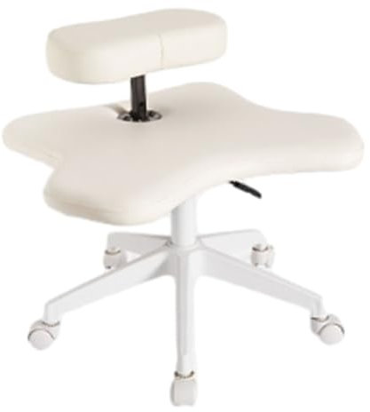 Kniestuhl Ergonomischer Sitz Meditationsstuhl, Heimcomputer-Sitzstuhl mit Rädern, ergonomischer Meditationsbürostuhl mit gekreuzten Beinen, rollender Kniehocker, Yoga-Schreibtischstuhl