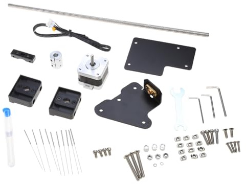 WOURRD Z Achsen Upgrade Für Ender-3 3Pro 3D Drucker Z Achsen Schrittmotor Mit 365-mm Leitspindel Metallplatte