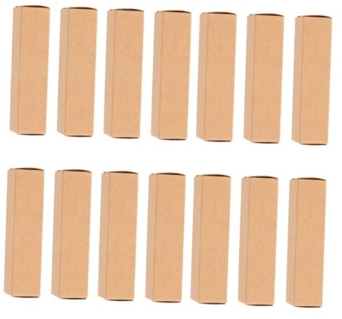EXQUIMEUBLE 50stücke Leere Lippenstifthülsen Aus Papier Lipgloss-verpackungsboxen Aus Kraftpapier Organizer Für Kosmetika Aufbewahrungsboxen Für Ätherische Öle Und Parfümflaschen Für