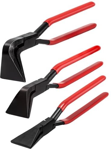 Abkantzange Falzzangen Blechbiegezange 45 90 180 Grad Blechzange Kohlenstoffstahl Maulbreite 60 mm mit Rutschfestem Griff Dachdecker Werkzeug