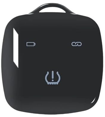 Monitor di Sicurezza per Pneumatici Sistema di monitoraggio della Pressione dei Pneumatici Compatibile con Bluetooth per Auto, Moto, Bici, sensore TMPS, Controllo BLE(BL8M4 Internal Type)