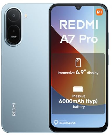 XIAOMI REDMI A7 Pro Smartphone 4+64GB,Blu,Display immersivo 6,9