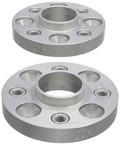 H&R 20mm Spurverbreiterung Spurplatte 4-Loch 98mm LK Kompatibel mit FIAT PANDA 169 500 312 500 C 312 PUNTO 188, FORD KA RU8