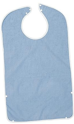 FRCOLOR Wasserdichte Speiseschürze für Erwachsene Strapazierfähige Schutzschürze zum Essen und Trinken als Spritzschutz für Pflegeheimbesucher