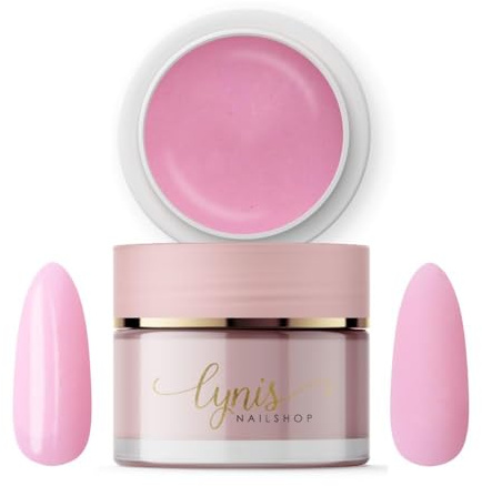 Aufbaugel für Gelnägel BABYBOOMER MILKY ROSE 50ml für Profis & Anfänger als UV Gel zur Nagelverlängerung · Cover Builder Gel · pinchbar, selbstglättend, mittelviskos · Lynis-Nailshop.de
