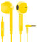 Ludos FEROX Wired Earbuds in-Ear Headphones, Earphones with Microphone, 5 Years Warranty, Noise Isolation Corded for 3.5mm Jack Ear Buds for iPhone, iPad, Samsung, Laptop, Gaming, Sports - Yellow
