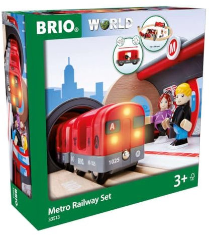 BRIO 33513 Metro Bahn Set