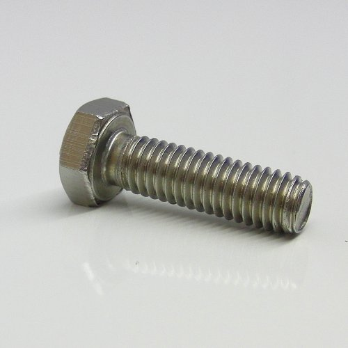 10 Stück Sechskantschrauben M6x30 DIN933 VA Edelstahl V2A