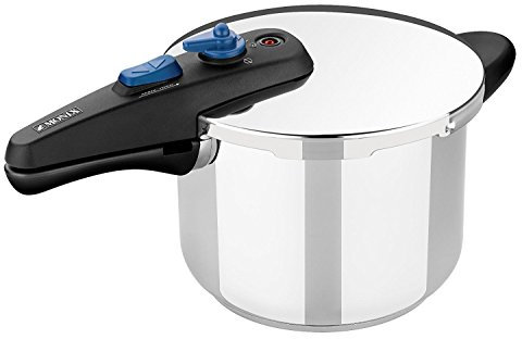 MONIX Veloce Olla a presión rápida de 7 litros, acero inoxidable, apta para todo tipo de cocinas