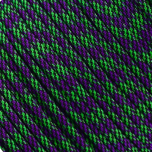 West Coast Paracord - 550 Typ III Paracord, ca. 30 m, Dark Matter - Über 300 Farben, Nylon, Überleben, Outdoor, Taktisch