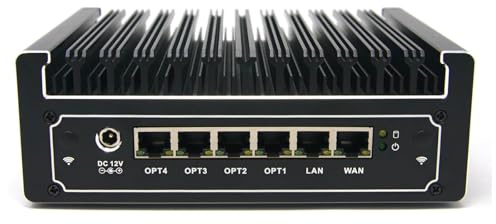 Protectli Vault FW6D - 6 Port, Firewall/Mini PC - Intel Quad Core i5 (8250U), AES-NI, Barebone