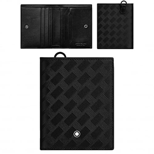 Montblanc Extreme 3.0 Brieftasche 6cc aus Leder in der Farbe Schwarz, Maße: 11cm x 9cm x 1cm, 129975