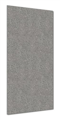 Wallario Selbstklebende Duschrückwand 90 x 200 cm mit Motiv Muster Grauer Marmor Optik -Granit - marmoriert - Wandverkleidung Fließenersatz mit Hochglanzlaminat in Glasoptik