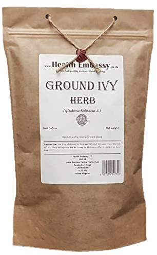 Health Embassy Herbe de Lierre Terrestre Tisane | Glechoma Hederacea L | Ground Ivy Herb (50g)