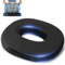 Orthopädisches Sitzkissen Rund, Steißbeinkissen aus Memory Schaum, Donut Kissen,Ergonomisches Steißbeinkissen für Rollstühle,Memory Foam Steißbeinkissen,Fördert Durchblutung und Entlastet das Steißbei