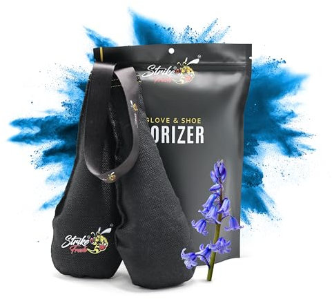 Strike Fresh, deodorante per guantoni da boxe e scarpe, assorbe l'umidità, migliora l'igiene e rinfresca, elimina odori per scarpe e deodorante per allenatori, ideale per tutti gli sport, vestibilità