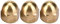 Risegun Brass Acorn Nut Brass Acorn Nut Kit Dome Cap Hex Nuts Set for Vehicle Fasteners, M6, 20pcs