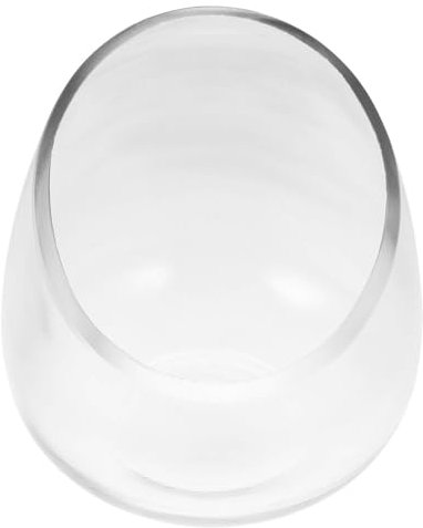 RORPOIR Oblique Glasvase Für Blumen Und Sukkulenten Modernes Design Dekorative Tischvase Aus Robustem Klarem Glas Für Hochzeiten Weihnachten Und Wohnaccessoires