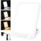 AOGOE Lampada per Terapia Della, 16000 Lux Lampada SAD，Regolabile Lampada di Luce Diurna Uv-Free, con 3 Temperature di Colore, 6 Timer e 10 Livelli di Luminosità, Funzione di Memoria, Tecnologia LED