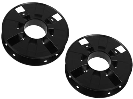 Hemobllo 2 Piezas Carretes De Cable Eléctrico De Soporte De Filamento Para Almacenamiento De Cables Oficina