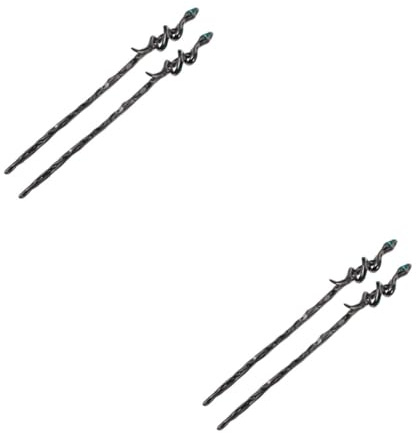 HAPINARY 4 Pezzi Forcine Per Cinesi A Forma Di Serpente, Bacchette Per, Bacchette Per, Forcine Per Cinesi A Forma Di Serpente, Decorative Per A Di e, Per A