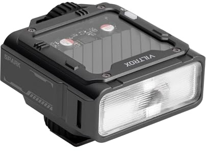 VILTROX Spark Z3 TTL On-Camera Flash 26Ws 7 Level 1s Recycle GN16 Cyber Mech Design Mini Flash (Gray, for Fuji)