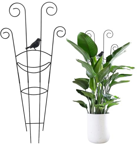 WJnflQN Estructura de Enrejado de Plantas | Estructura de Crecimiento para Plantas - Torre Vertical para Flores,para Jardín Terraza Boda Interior Balcón y Macetas