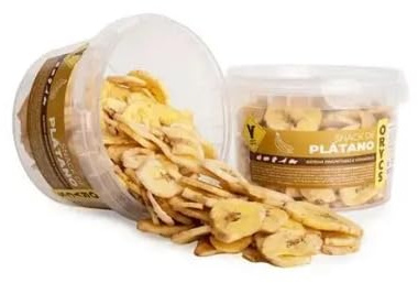 ORYCS Snack Banane 150g, Complément Alimentaire pour Lapins, Rongeurs, Oiseaux et Reptiles Herbivores, 100% Naturel, Riche en Fibres