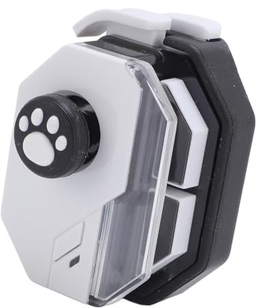 Topiky Controlador de Juegos Móvil para Android, Controlador de Teléfono Ergonómico y Liviano Joystick Inalámbrico Bluetooth Grabación de Macros Colgante Automático Batería de 150 MAh