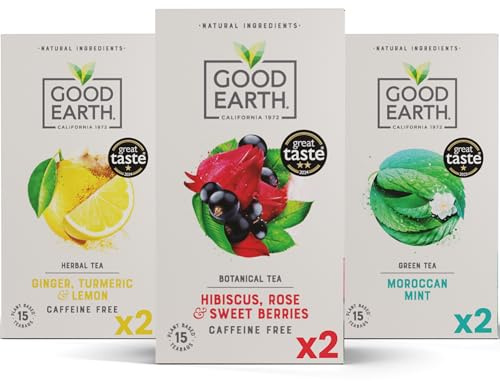 Good Earth Herbal, Fruit & Green Tea Variety Gift Set, 90 Tea Bags
