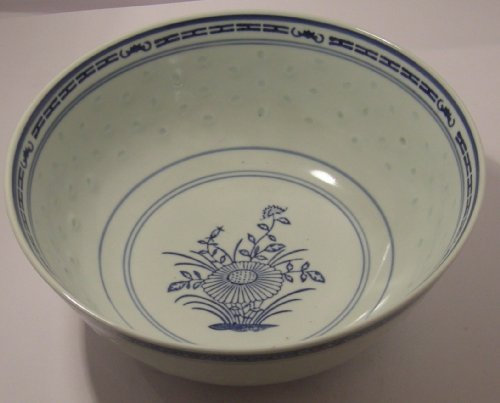 Bol - diamètre 15cm - céramique - motif grains de riz