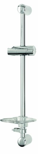 Triton Aaron Barre de douche, argent, TSKAAROCH