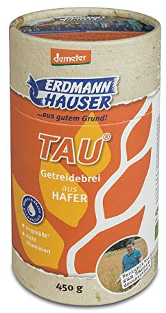 ErdmannHAUSER demeter TAU Getreidebrei aus Hafer | Getreidegrundnahrung | 450g