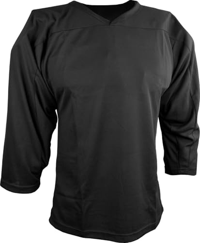 Sports Unlimited Youth Hockey Practice Jersey Black Large / X-Large