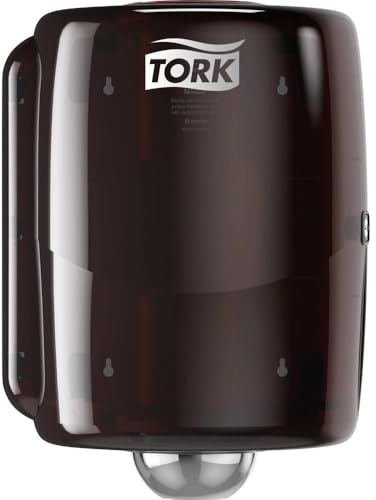 Tork Maxi Tuchspender, Wand Wischerspender B. 328mm H. 44.7 mm T. 30.2 mm Rot