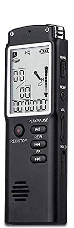 Enregistreur vocal 8 Go / 16 Go / 32 Go USB Professionnel 96 heures Dictaphone Enregistreur vocal numérique avec microphone intégré VAR/VOR