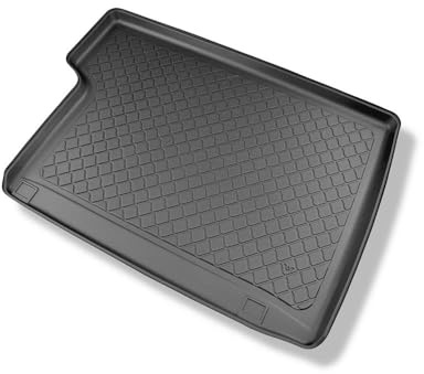 Mossa - Kofferraumwanne kompatibel mit Ford Tourneo Custom Van (02.2018-06.2023) - Kofferraummatte rutschfest Schutzmatte - G