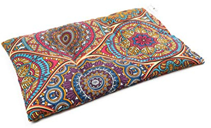 TERMOSAK Saco térmico de semillas de soja y lavanda, 37x25, cojín térmico microondas/congelador, compresa calor/frío, alta duración de producto. (004, 37x25)