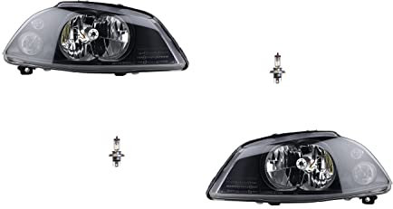 Johns, Apto para Seat Ibiza/Córdoba faros 6L 02/02 – 11/09 con H4 Set lin. Rec.
