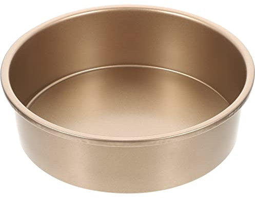 UPKOCH Tortiera Acciaio Carbonio Antiaderente Con Fondo Rimovibile Stampo Per Torte Rondode Da Utensile Da Cucina Per Dolci e Muffin Facile Pulire e